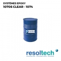 Fut 280kg Résines époxy 1070S clear - 1074 RESOLTECH