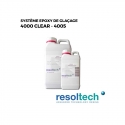 Kit 6.9kg résines époxy de glaçage 4000 CLEAR - 4005 RESOLTECH