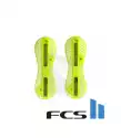 Plugs FCS II acid yellow en set de twin