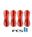 Set quad - quattro en plugs surf FCS II orange