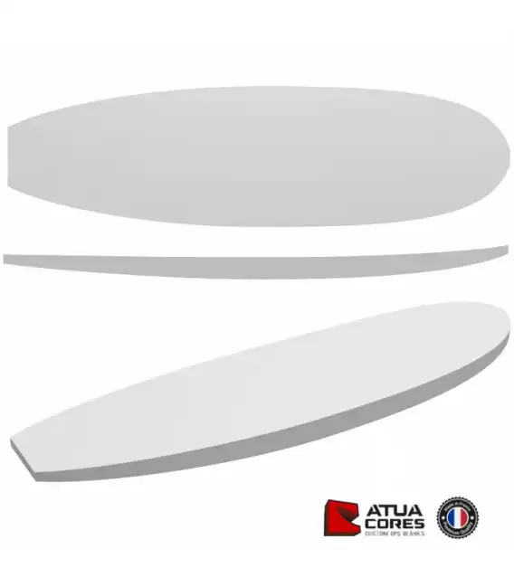 PAIN SURF POLYVALENT 7'2 MIME MOUSSE POLYSTYRENE  ATUA