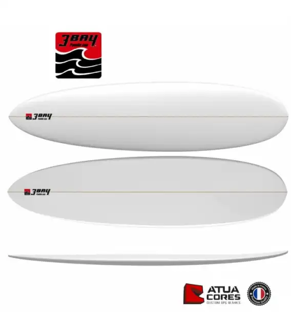 Pain pré shapé Atua modèle 3 BAY SUP ALLROUND 10'6