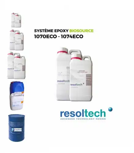 kits Résine époxy 1070ECO 1074ECO RESOLTECH