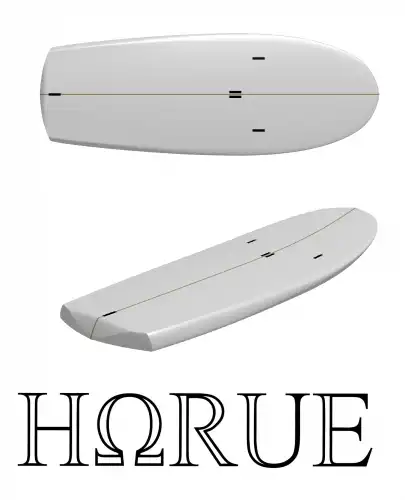 KITEFOIL / WAKEFOIL HORUE PRINK - PAIN PSE 3D