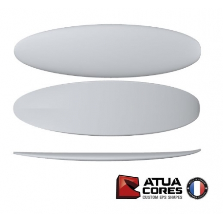 Shortboard noseless pain PSE 2D ou 3D Atua