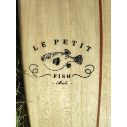 Shortboard 6'0 LE PETIT FISH de chez Vince Tierny en BALSA
