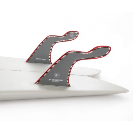 S-Wings Twin 520 Rouge Carbone