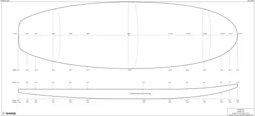 PRESHAPE PU RECYCLE 6'4 - PAIN PU