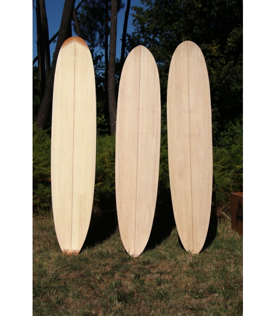 Pain 9'6 Longboard en bois BALSA à shaper