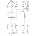 SUPFOIL DOWNWINDER - DW Style 96L À 112L - PAIN PSE 2D ou 3D