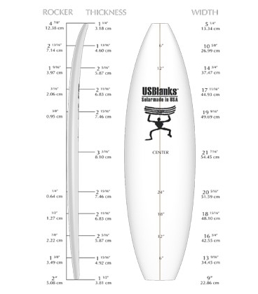 PAIN PU 6'4 US BLANKS
