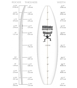 PAIN PU 6'6 US BLANKS