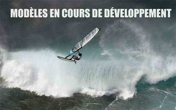 Modèles windsurf en cours de développement