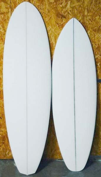 pains surf mousse polystyrène Atua pré shapés en machine CNC